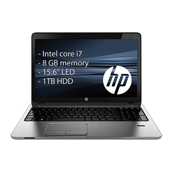 لپ تاپ استوک HP ProBook 450 G1 / i7-4702MQ / 8 / 1TB / 2G AMD 8750m / 15.6″ HD