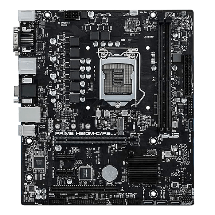 مادربرد استوک ایسوس مدل ASUS H510M-C/PS DDR4 mATX LGA 1200 — تصویر ۴