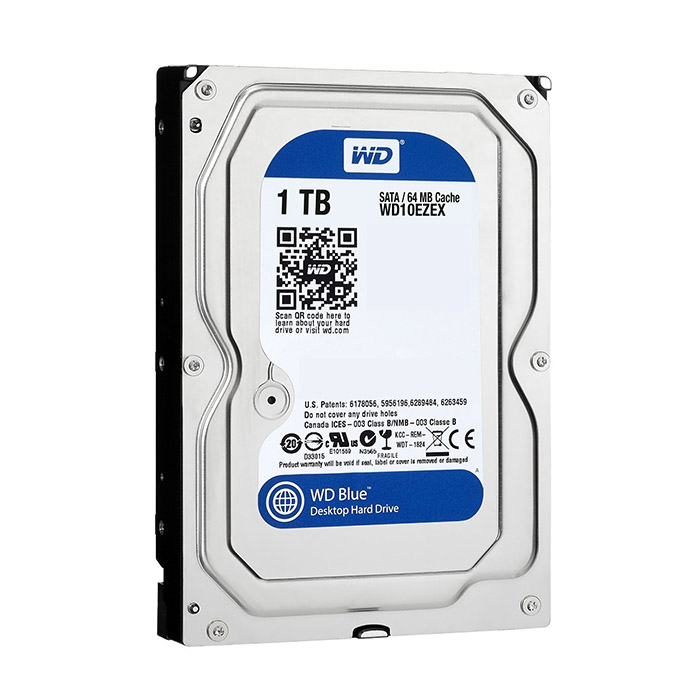 هارد استوک کامپیوتر ۱ ترابایت وسترن دیجیتال WD 1TB WD10EZEX Blue — تصویر ۲