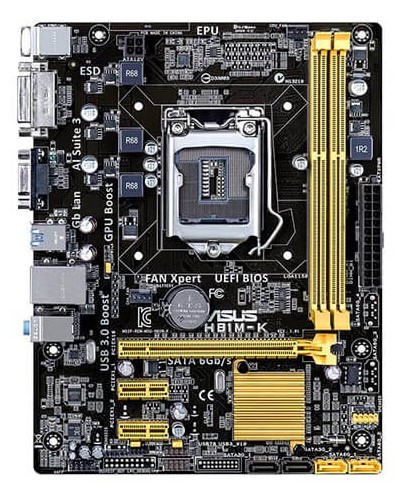 مادربرد ایسوس دست دوم فاقد صدا MOTHERBOARD ASUS H81MK