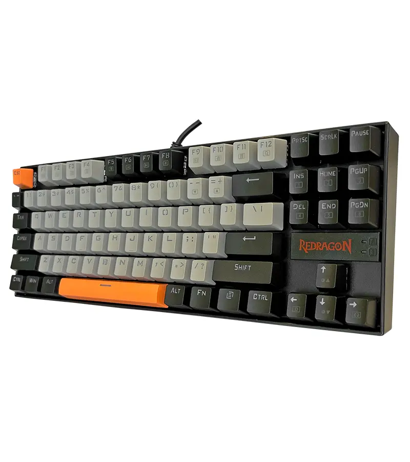 کیبورد Keyboard Redragon Kumara K552 OG-GY-BK RGB Red SW