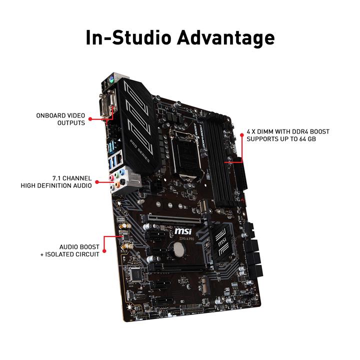 مادربرد ام اس آی Z390-A PRO استوک