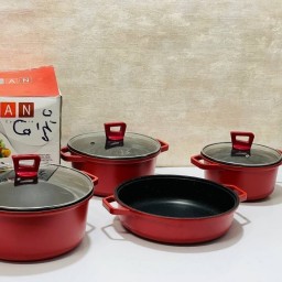 سرویس چدن 7 پارچه میلان(BOSCH)بوش — تصویر ۳