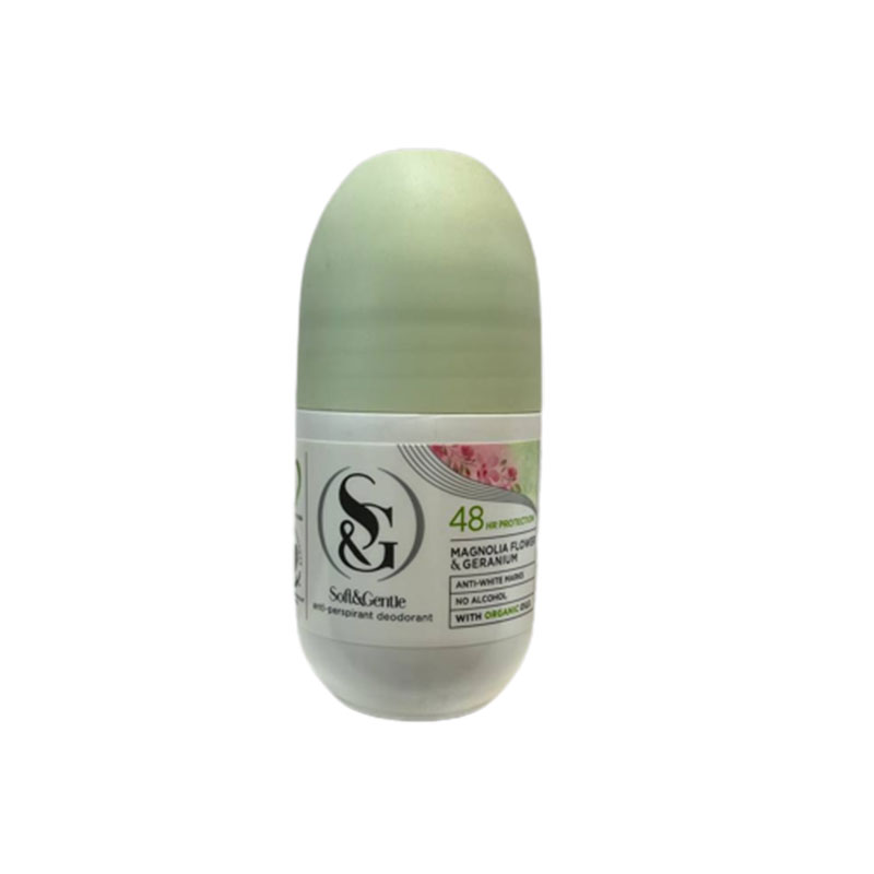 مام رولی گل شمعدانی و ماگنولیا Soft & Gentle حجم 50 میل