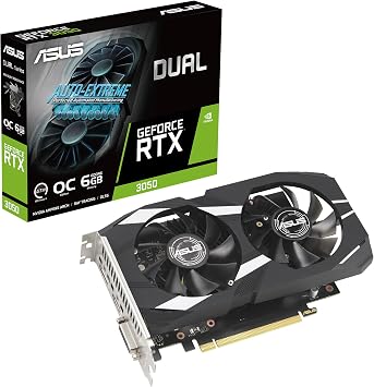 کارت گرافیک ASUS Dual GeForce RTX 3050 6GB GDDR6