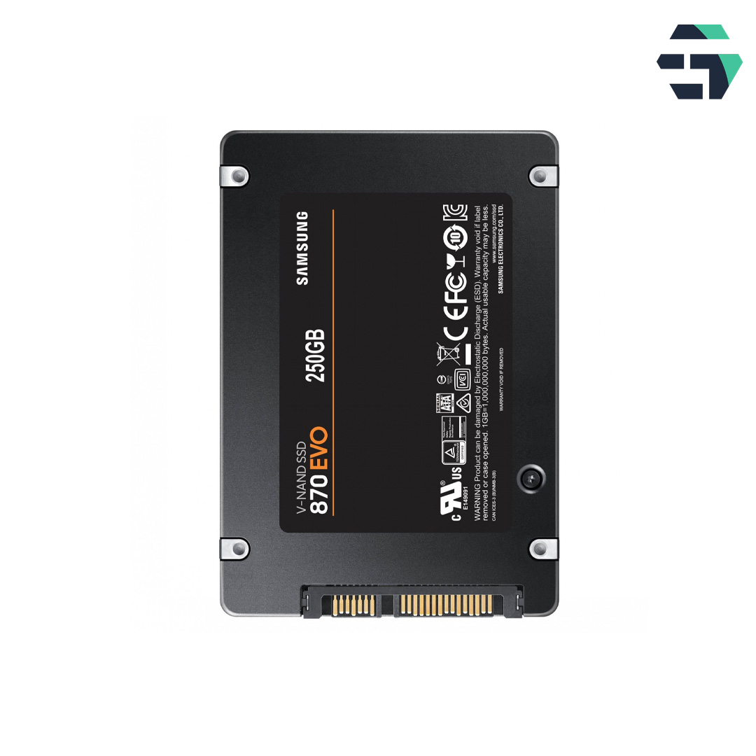 عنوان محصول اس اس دی Samsung 870 EVO ظرفیت 250 گیگابایت SATA