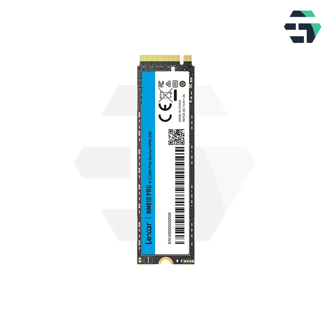 اس اس دی Lexar NM610 PRO 500GB NVMe M.2 PCIe 3.0 — تصویر ۲