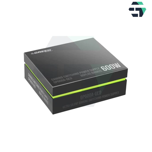 پاور کامپیوتر گرین 600 وات مدل GREEN GP600A GED 80Plus Bronze — تصویر ۲