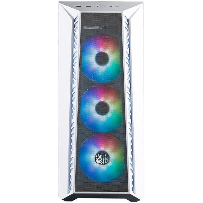 کیس کامپیوتر Cooler Master MasterBox 520 Mesh White ARGB Mid Tower — تصویر ۳