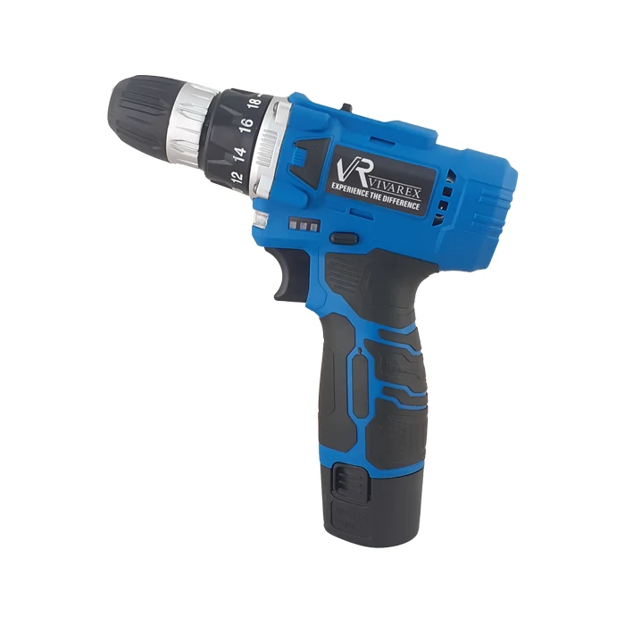 دریل پیچ گوشتی شارژی ویوارکس 12 ولت مدل VR1210-22A دو باتری
