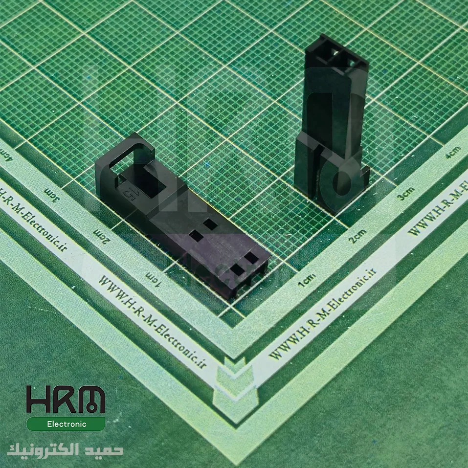 سرسیم مادگی کانکتور TJC8 هوزینگ قفل‌دار (2.54mm) — تصویر ۵