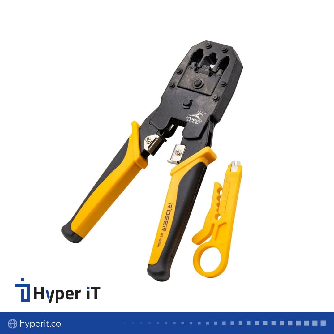 آچارپرس سرسوکت شبکه و تلفن RDEER RT-930A — تصویر ۳
