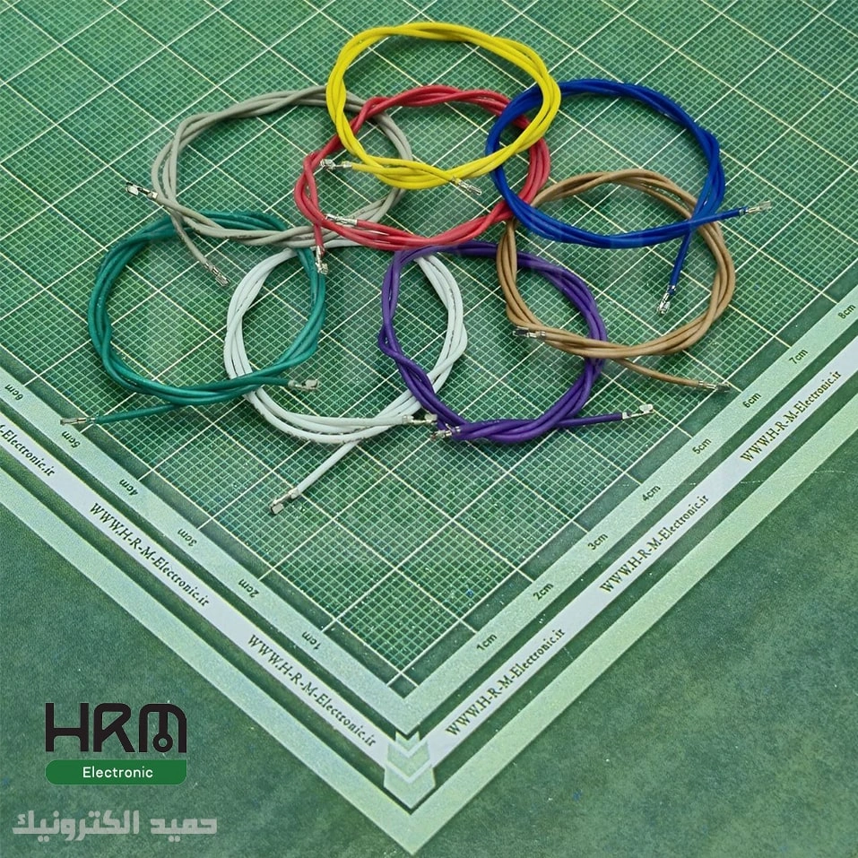 سیم SH دو سر پین 30 سانتی‌متری (1mm) — تصویر ۲