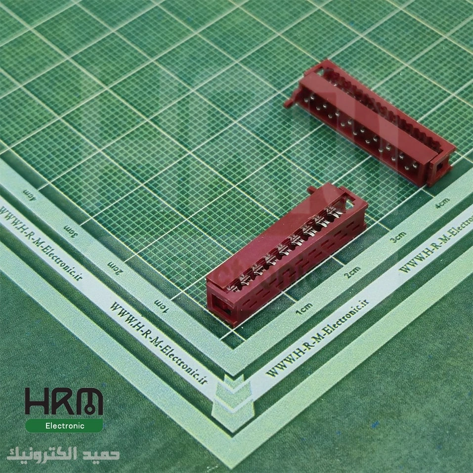 کانکتور micro match (دیل سوکت) نری 20 پین (2.54mm) — تصویر ۳