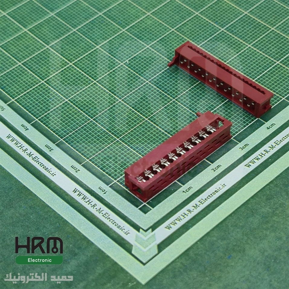 کانکتور micro match (دیل سوکت) نری 20 پین (2.54mm) — تصویر ۲