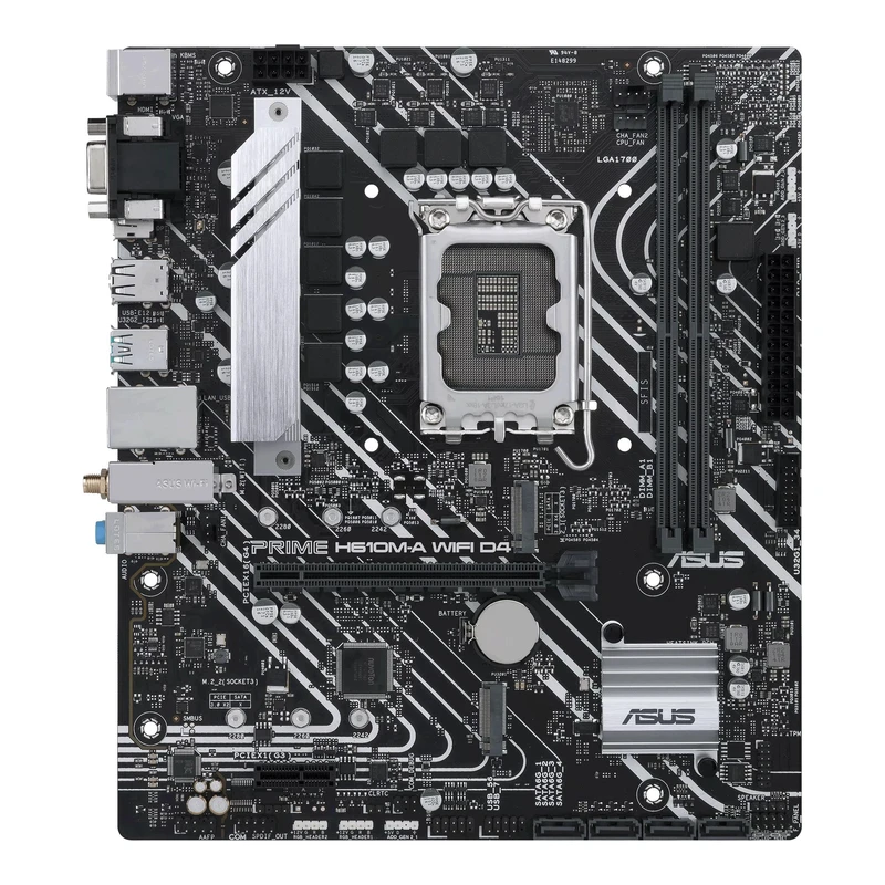 مادربرد ایسوس مدل PRIME H610M-A WIFI D4 پلمپ