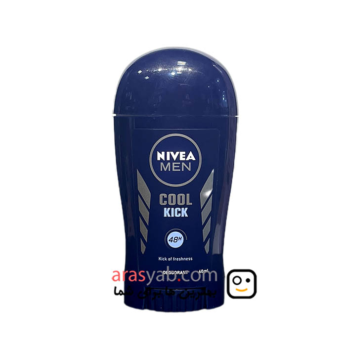 مام صابونی کول کیک cool kick نیوا nivea با ماندگاری 48 ساعته حجم 40 میل