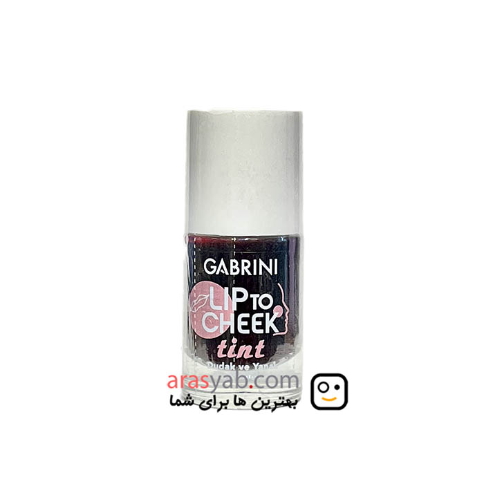 تینت لب قرمز گابرینی gabrini گیلاسی رنگ cherry red حجم 12 میل