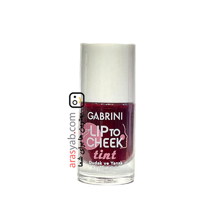 تینت لب رز صورتی گابرینی gabrini مدل Rose pink حجم 12 میل