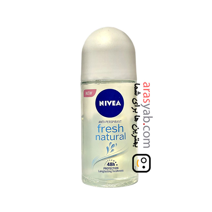 رول ضد تعریق نیوا Nivea مدل Fresh Natural محافظت 48 ساعته حجم 50 میل
