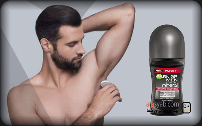 مام مردانه گارنیر مینرال مدل Anti-marks/stains/fading حجم 50 میل — تصویر ۳