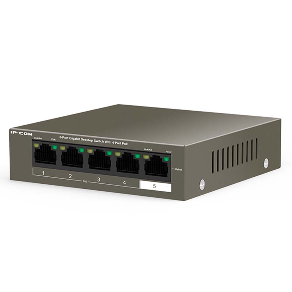 سوئیچ 5 پورت (poe) ipcom مدل G1105P — تصویر ۳