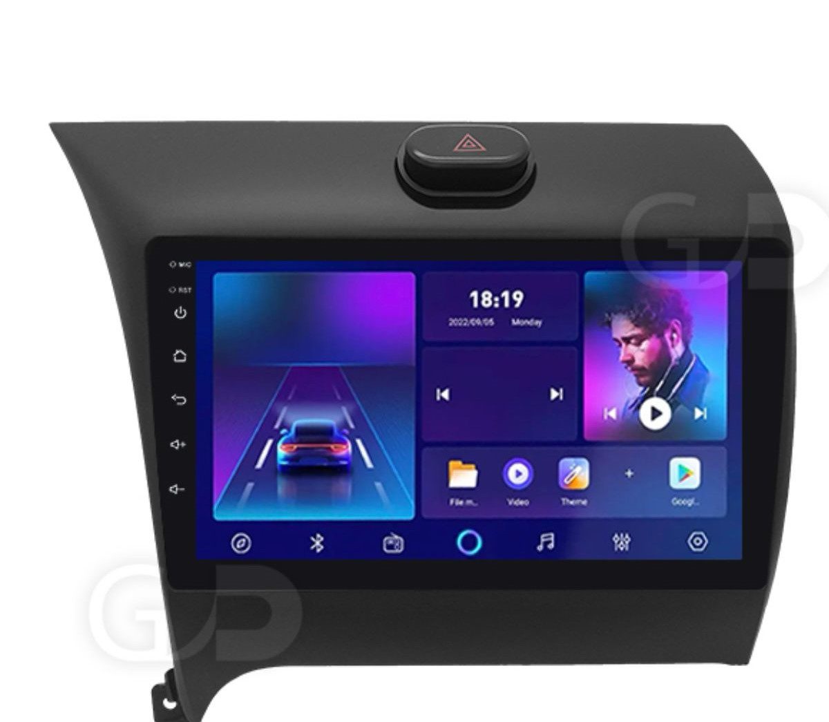 مانیتور اندروید فابریک کیا سراتو کی تری k3 YD با قاب و سوکت فابریک+هدیه❤