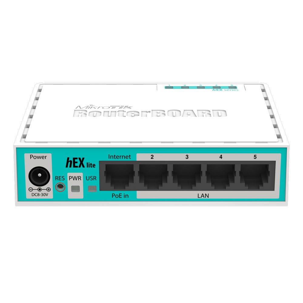 روتر میکروتیک مدل Mikrotik hEX lite