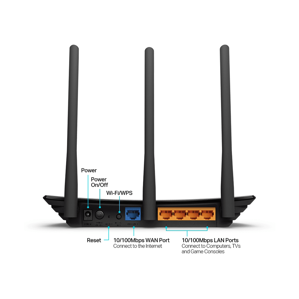روتر بی ‌سیم تی پی-لینک مدل TL-WR940N — تصویر ۳