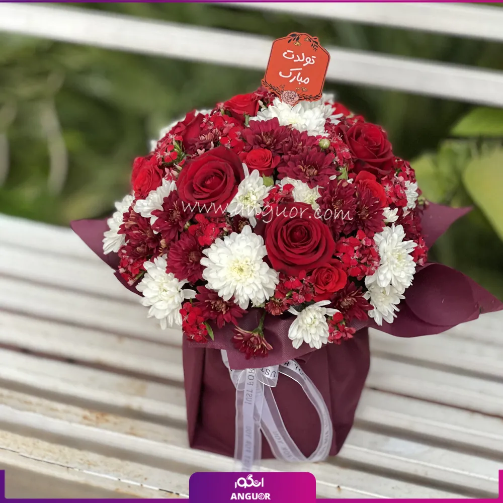 باکس گل طبیعی تولد