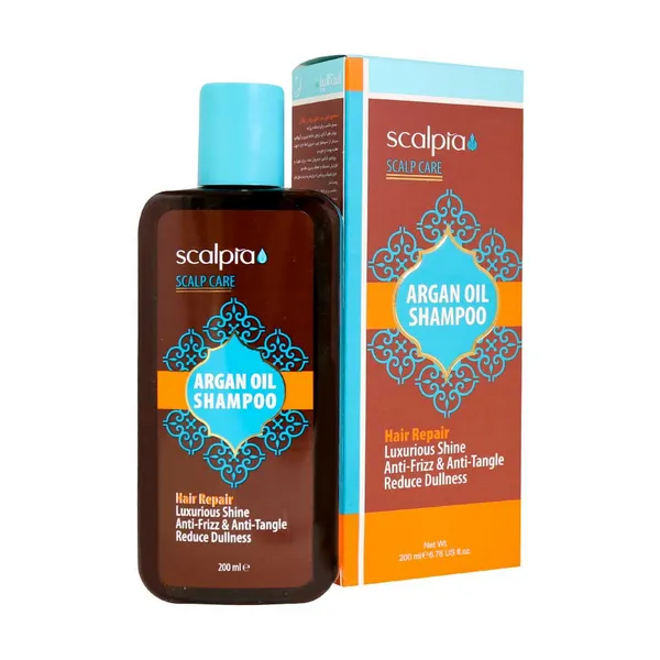 شامپو موی سر حاوی آرگان اسکاپیا 200 میلی لیتر Scalpia — تصویر ۲