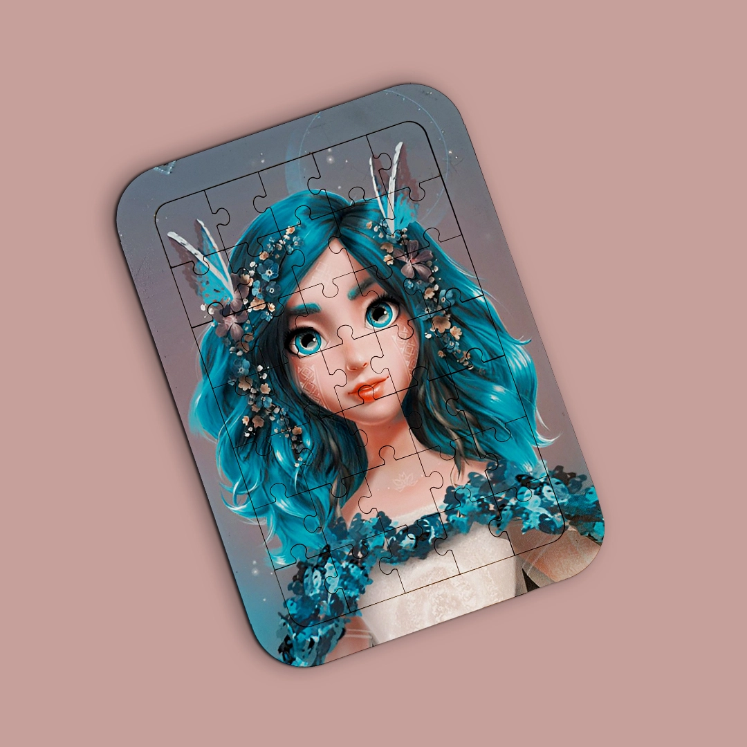 پازل چوبی ماوکا ملودی جنگل Mavka (طرح2) — تصویر ۲