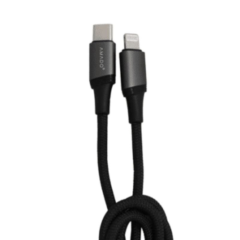کابل کنفی تایپ سی به لایتنینگ آمادو مدل AM-C44