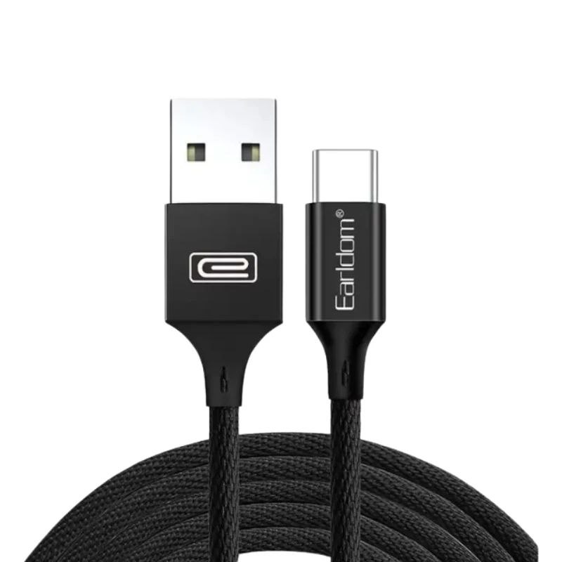 کابل تبدیل USB به USB-C ارلدام مدل EC-015C طول 1 متر — تصویر ۲
