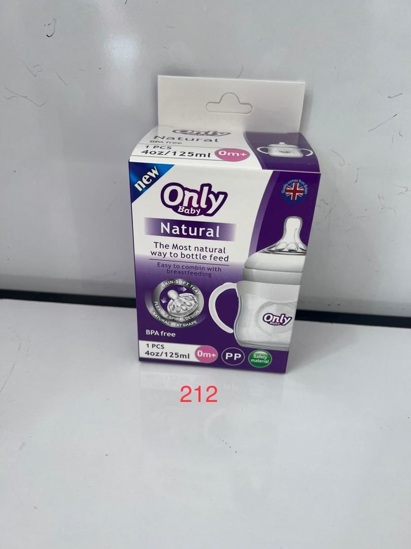 شیشه شیر طلقی 330 میلی اونلی بیبی Only baby — تصویر ۳