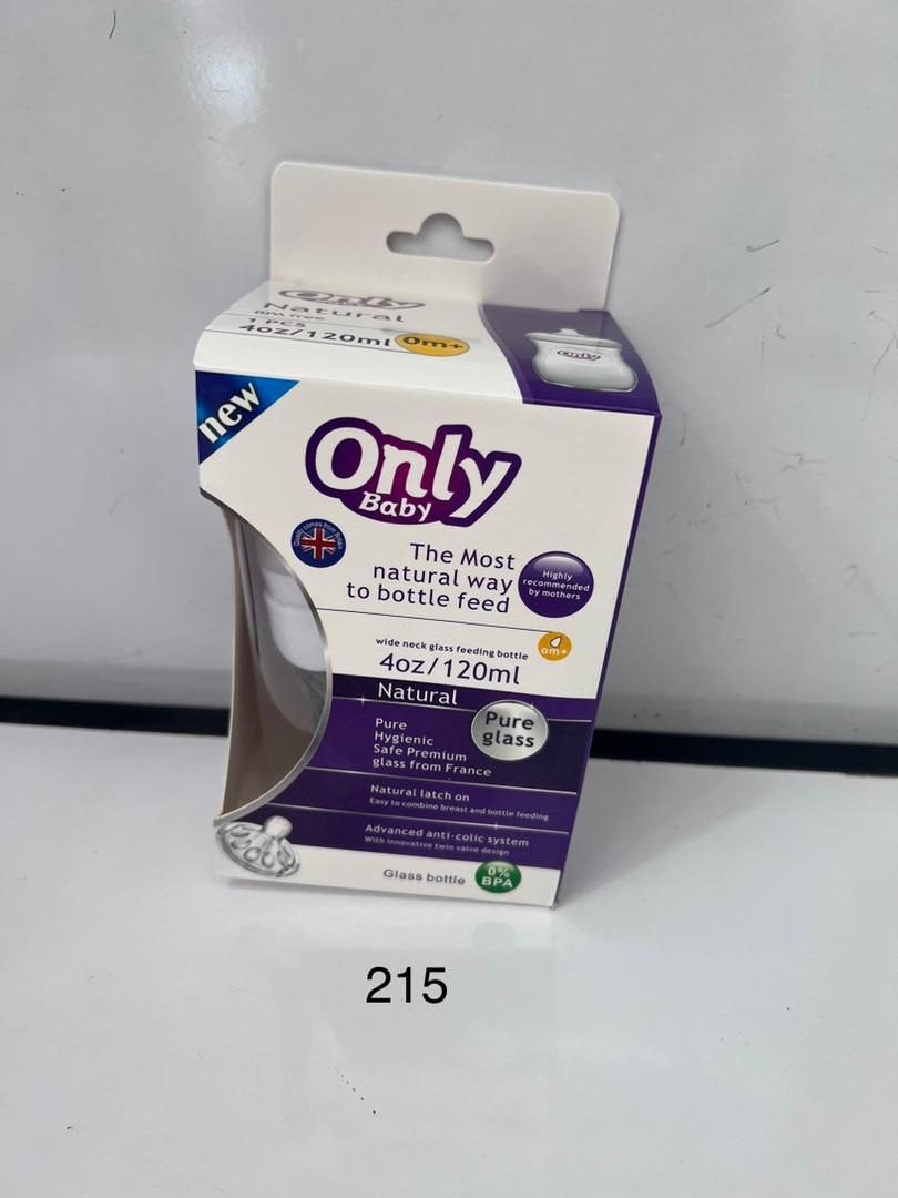 شیشه شیر پیرکس اونلی بیبی 240 میل Only baby — تصویر ۳