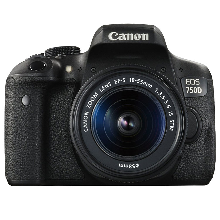 دوربین عکاسی کانن دست دوم Canon EOS 750D Kit 18-55mm f/3.5-5.6 IS STM