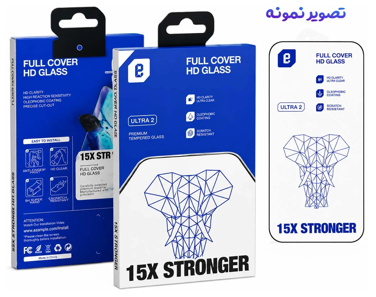 گلس شفاف تمام صفحه Poco F8 Ultra مارک LANBI — تصویر ۶