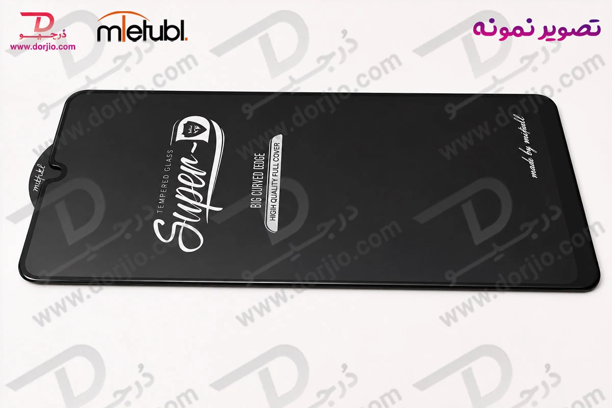 گلس Super-D شیشه ای Poco C71 مارک Mietubl — تصویر ۵