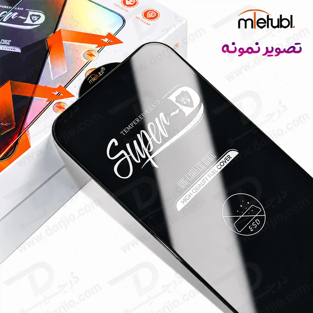 گلس Super-D شیشه ای Redmi Note 15 Pro Plus مارک Mietubl — تصویر ۷
