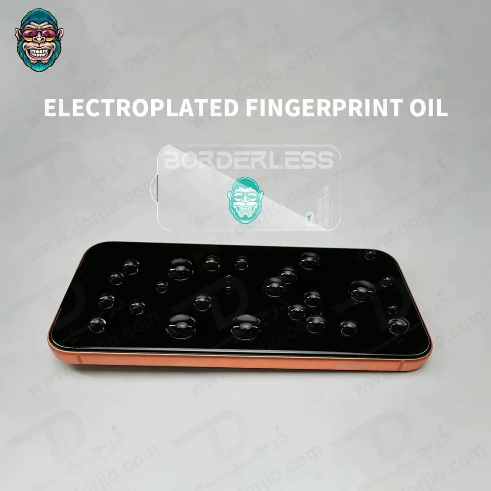 گلس تمام شفاف Poco F9 Ultra مارک Monkey — تصویر ۸