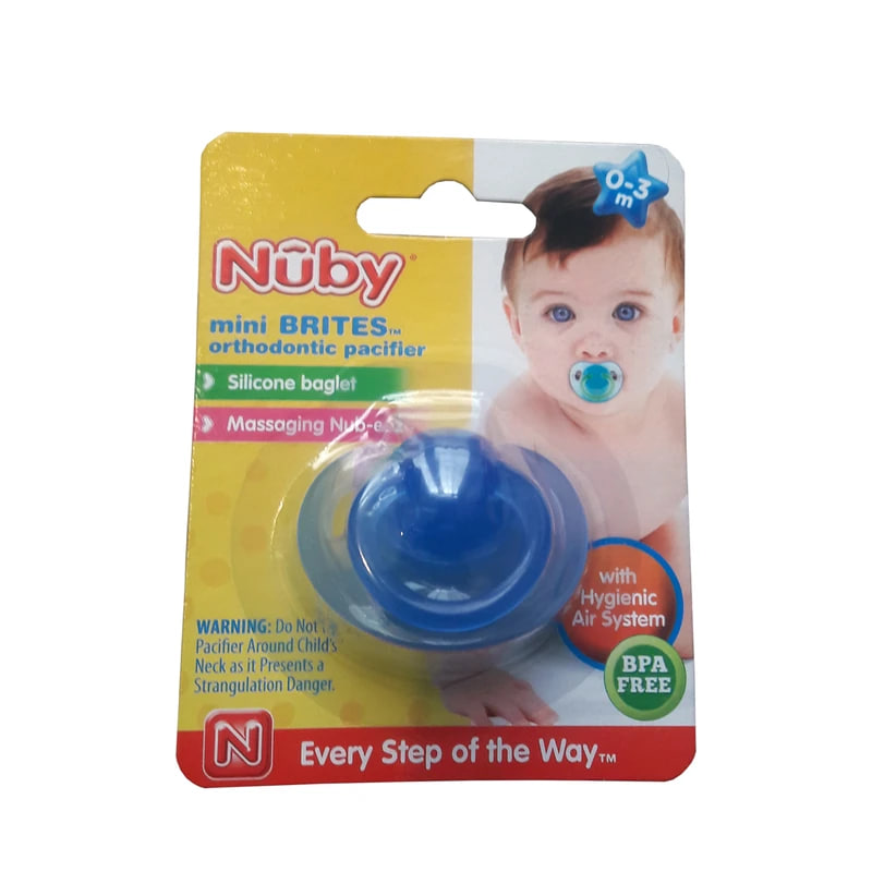 پستانک ارتودنسی nuby نوبی 0- 3 ماه مدل ID5731POSN — تصویر ۲