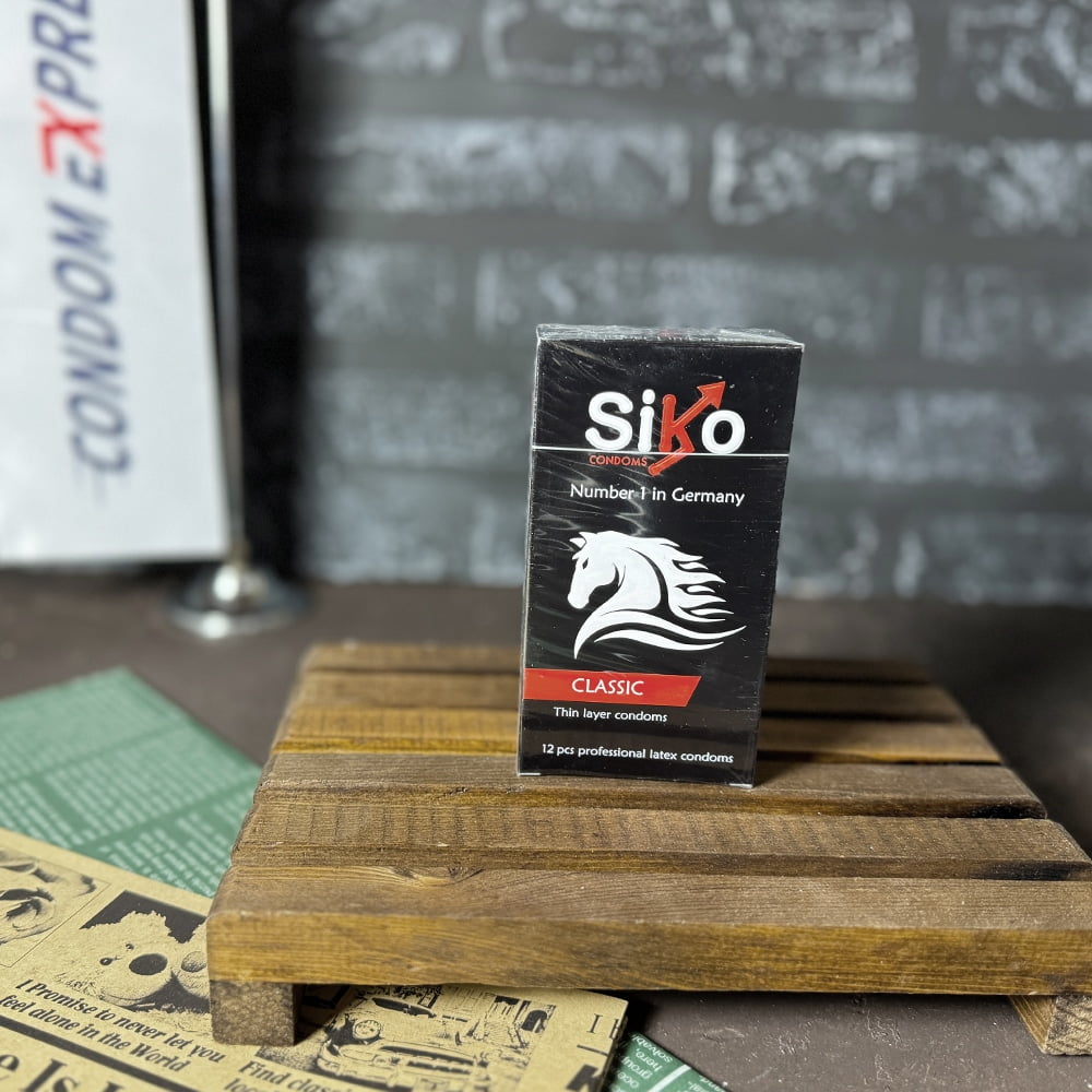 کاندوم نازک و کلاسیک SIKO اصل آلمان (بسیار با کیفیت، بسته 12 عددی) — تصویر ۲