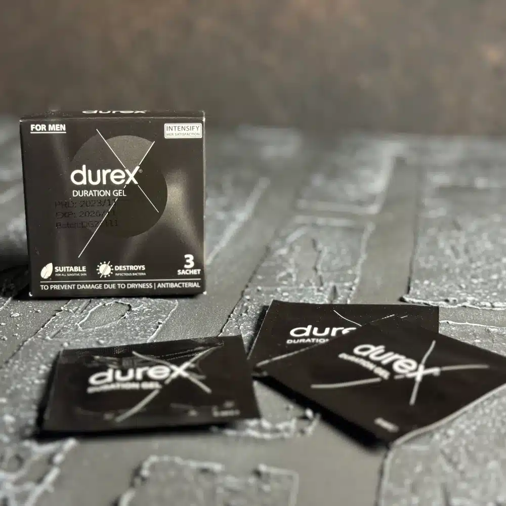 ژل تاخیری Durex انگلستان بدون بی حسی (ساشه 3 عددی) — تصویر ۲