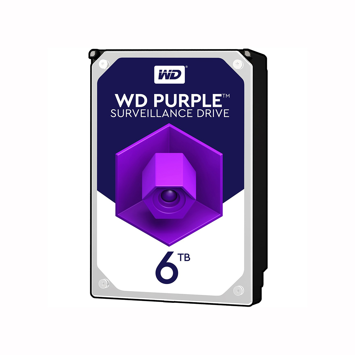 هارددیسک اینترنال وسترن دیجیتال مدل Purple WD10PURZ ظرفیت 6 ترابایت