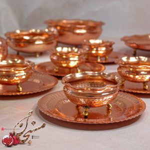 پیاله مسی لبه موج دار — تصویر ۲