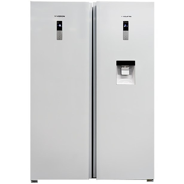 یخچال فریزر دوقلو ایکس ویژن مدل KTR630/KTF630 رنگ سفید