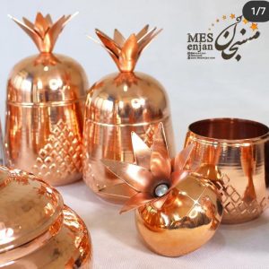 ست بانکه مسی طرح آناناس