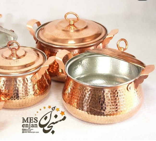 سرویس غذاخوری مسی 4 نفره — تصویر ۵