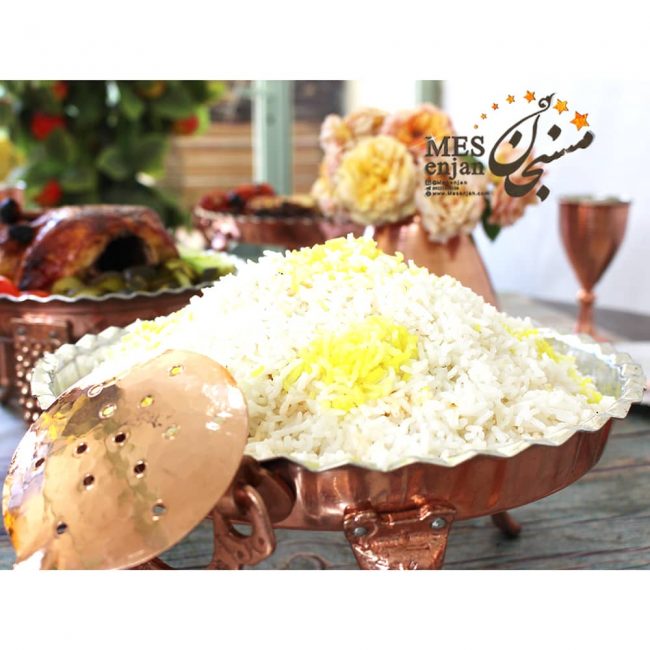 سرویس غذاخوری مسی چهار نفره — تصویر ۵